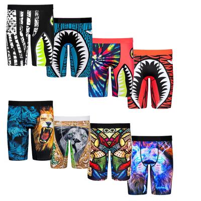 China 2022 antibacterial hot selling OEM wholesale plus size mens breathable custom underwear shorts briefs boxer for men for sale