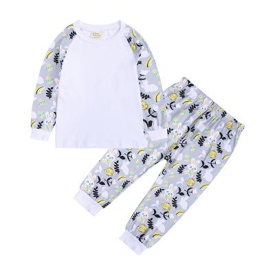 China Breathable Easter Bunny Rabbit Kids Girls Boys Children Pajamas Suits Sleepwear Clothing Pajamas Places for sale