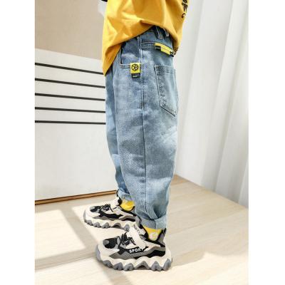 China Boy Pattern Manufacturers Breathable Kids Jeans Pants With Reasonable Price for sale