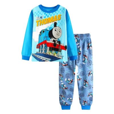 China Breathable Pajamas For Boys Sleep Wear Baby Kids Boys Toddler Spiderman Clothing Set For Boys Cartoon New Design for sale