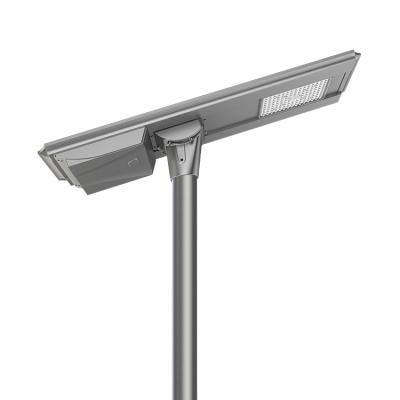 China NEW ROAD design all in one low price integrated green power solar led lightweight aluminum body solar street lights 4000 lumens for sale