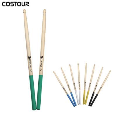 China 5A 7A Maple Maple Drum Non-Slip Stick for Multicolor Electronic Drum Practice Drum Hammer for sale