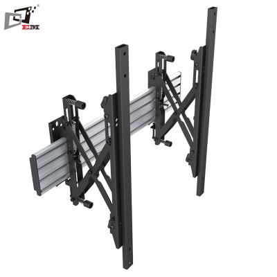 China Pop up recess adjustable anti-theft arm tilt small tv frame 32 inch wall tv mount for flat screen for sale