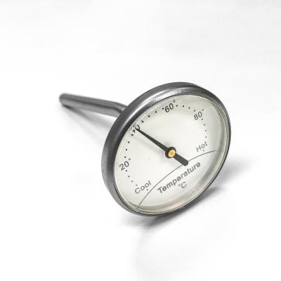 China Bent Boiler Water Heater Thermometer Stainless Steel Reinforced, or OEM NC glass normal; GUA T512 depends on your request T512 for sale