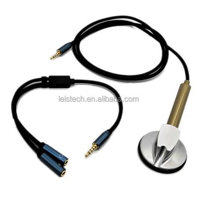 China New Type Digital Remote Video Auscultation Guidance Mobile Phone Steel Smart Recording Saved Electronic Stethoscope for sale