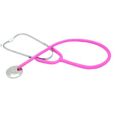 China Lightweight And Convenient Low Price Portable Smart Rose Single Head Stethoscope for sale