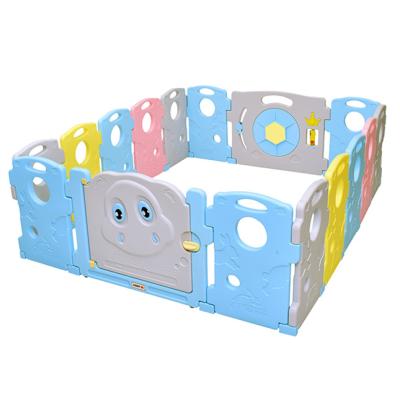 China turtle & Hares Playpen Baby Playpen Activity Center 16 Panel Set Play Yard for sale