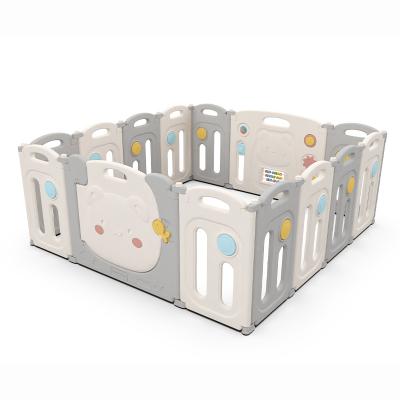 China Baby Animal Hot Sales Safety Plastic Door Playpen For Baby Kids Toddler for sale