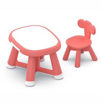 China Modern Children Study Table and Chairs Kindergarten Classroom Furniture Kids Eating Tables Children for Toy Play for sale