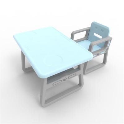 China Environmental Material Kids Table And Chairs Kids Study Table And Plastic Chair Table Set For Kids for sale