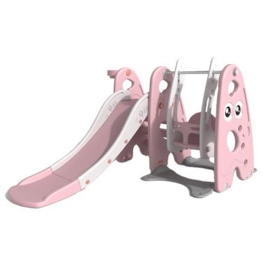 China Letter a Mini Playground Equipment Baby Plastic Castle Slide and Swing for sale