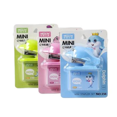 China Mini Metal Dolphin Stapler Set for sale