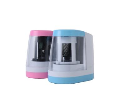 China plastic + metal electronic pencil sharpener for sale