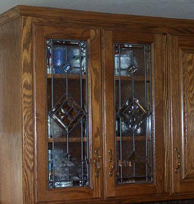 China Vitrificação dobro de vidro Leaded de bronze de 5mm 1M Encapsulating Stained Cabinet à venda