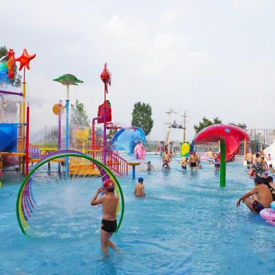 China Safe Children Water Amusement Park Equipment With Plastic Foam Colourful for sale