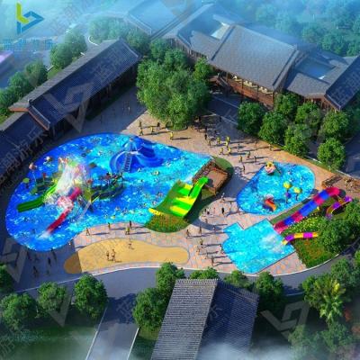 China Customizable Water Amusement Park Equipment Environmental Friendly for sale