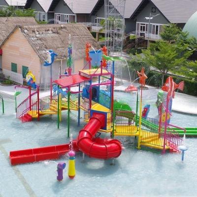 China Easy To Install Splash Water Playground Equipment UV Resistant for sale