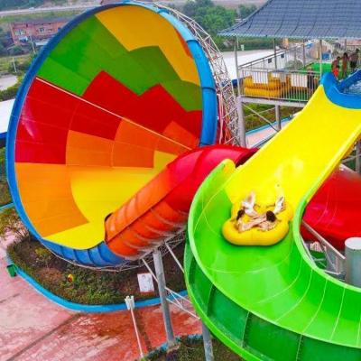 Chine Super Trumpet Water Park, toboggan avec piscine pour adultes à vendre