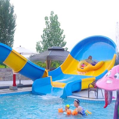 China OEM ODM Commercial Water Slide Fiberglass Swimming Pool Slide Oxidation Resistant for sale