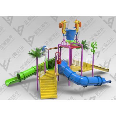 China Child Friendly Splash Water Playground Water Spray Park ISO9001 Certified for sale