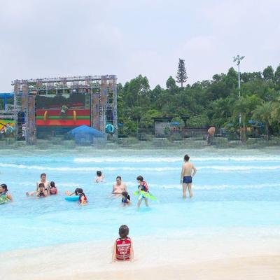 China Equipamento de piscina de ondas artificiais pneumáticas de verão de 10 pés para parque aquático à venda