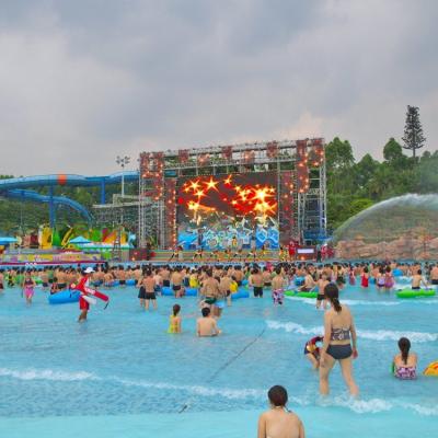 China Attractive Above Ground Artificial Wave Pool System With Blower for sale