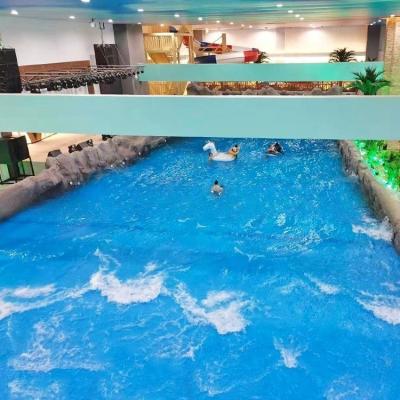 China Parque aquático colorido máquina de piscina de ondas de natação piscina de ondas interior personalizada à venda