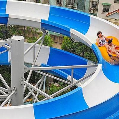 China High Durability Swirly Water Slide Spiral Swimming Pool Slide OEM Available for sale