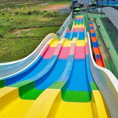 China OEM ODM Swimming Pool Rainbow Water Slide Adult Size Water Slide for sale