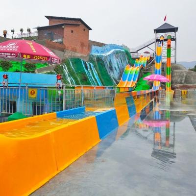 China Awesome  Fiberglass Tube Speed Water Slides For Adults ISO9001 Certified for sale