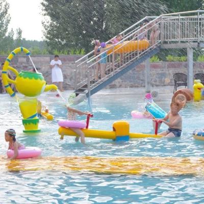 China Kinderen Waterpark Rijdt Grote Splash Pad Glasvezel Water Games Te koop