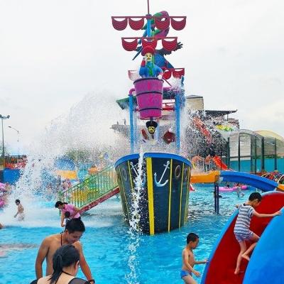 China Pirate Ship Outdoor Water Play Equipment Environmental Friendly for sale