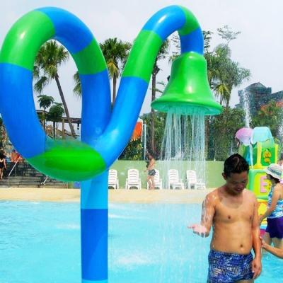 China Flower Spray Shower Fiberglass Water Park Equipment for sale