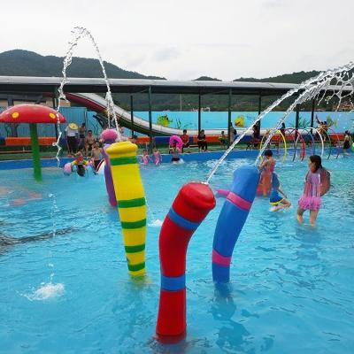 China Fiberglass Aqua Park Equipment Water Spray Column for sale