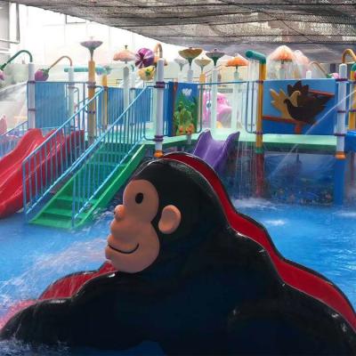 China Weather Resistance Kids Water Slide Playground For Water Park for sale