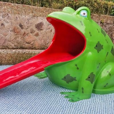 China High Strength Frog Water Slide For Children Pool Water Park Durable for sale