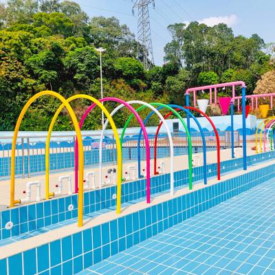 China Interesting Water Park Splash Pad Playground For Kids And Adult for sale