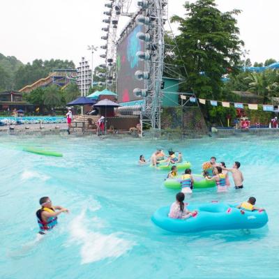 China 2m Height  Outdoor  Tsunami Wave Pool For Aqua Amusement Park for sale