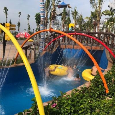 China Customized Amusement Water Park Lazy River Equipment With Plastic Foam for sale