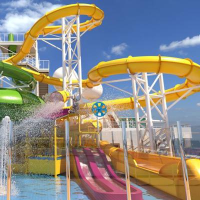 China Custom Design Water Park Equipment Aquatic Play House Playground Giant Water House For Kids And Adult for sale