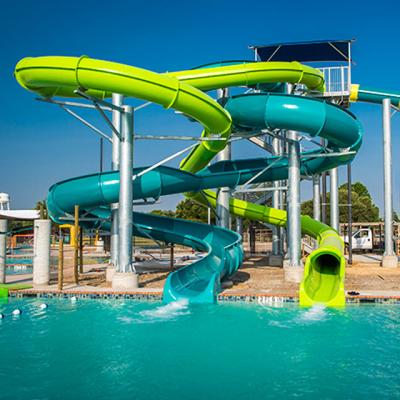 China Aqua Park Amusement Rafting Water Slide For Teenagers for sale