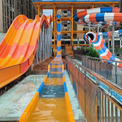 China Extreme Speed Slide Fiber Glass Water Park Rides for sale