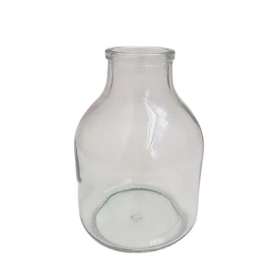 China Large Mouth Plant Tissue 350ml 650ml Plant Tissue Culture Glass Vessels Bottles Jar With Lid for sale