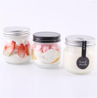 China Wholesale 150ml Honey Jam Jar Glass Bottle Viable Home Use Storage Packaging Jar With Lid for sale