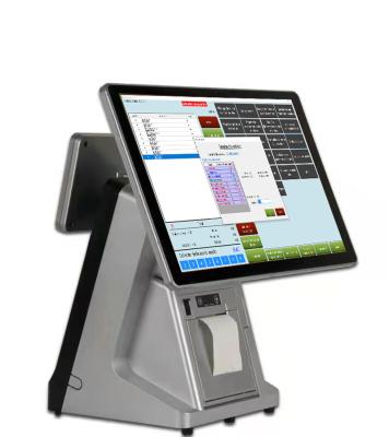 China Option 15 inch Windows i5 8GB RAM All touch screen in pos order system for restaurant with printer for sale