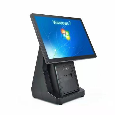 China Dual Option POS All-in-one System Screen Window Pos System Machine for sale