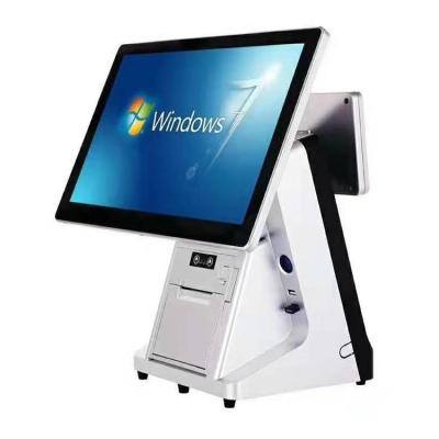 China Option Customized 15 Inch Professional All-in-One POS Machine Android Dual Screen for sale