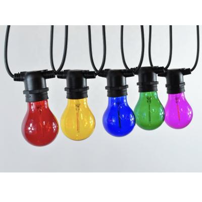 China A60 LED Light String Multicolor Waterproof Stage Lights Led Low Voltage LED Party Lights 10L for sale