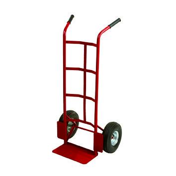 China Convenience Two Handle Hand Trolley Powder Coated for sale