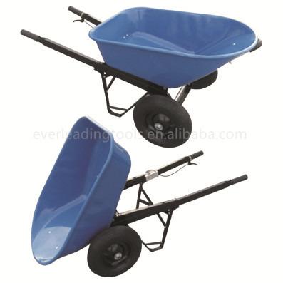 China 6 CU.FT exterior wheel steel handle. Wheelbarrow Pneumatic for sale